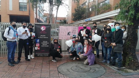 Con demostración pública en el Cardioinfantil, familiares reclaman justicia