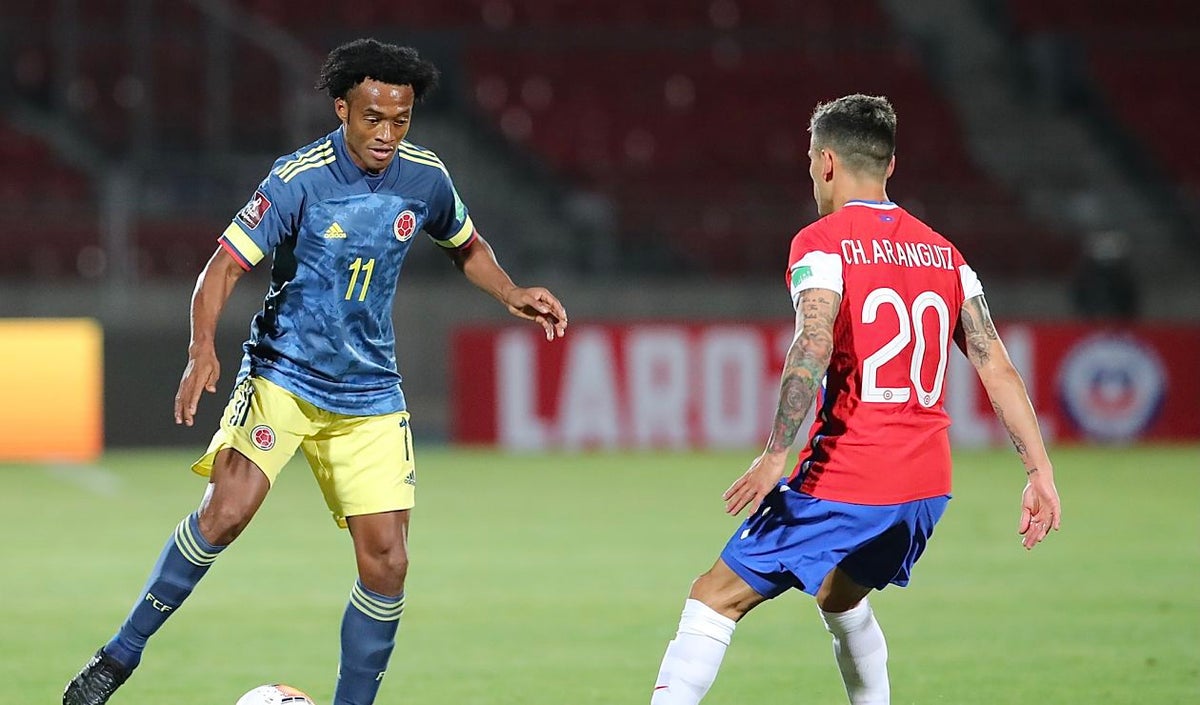 Juan Guillermo Cuadrado, Colombia vs Chile