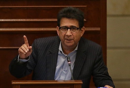 Diógenes Orjuela, presidente de la CUT