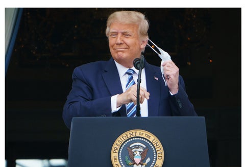 Donald Trump y el covid-19