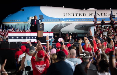 Donald Trump en campaña