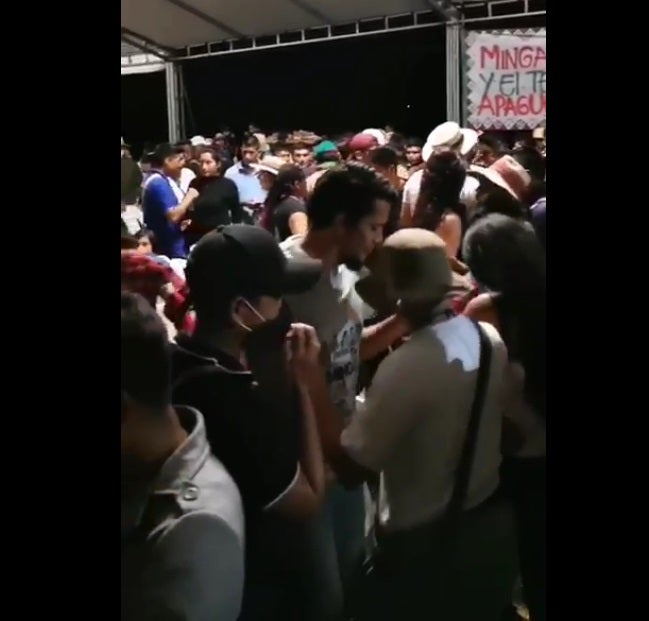 Fiesta en la Minga en Cali