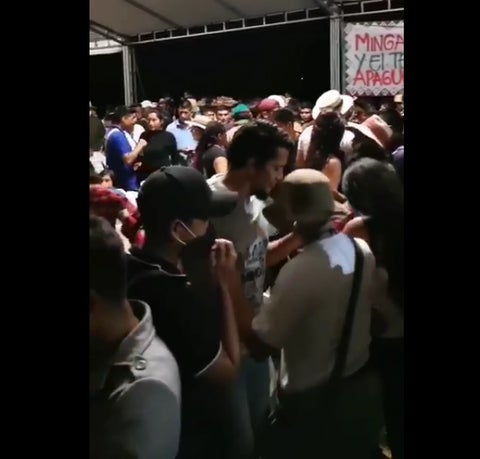 Fiesta en la Minga en Cali