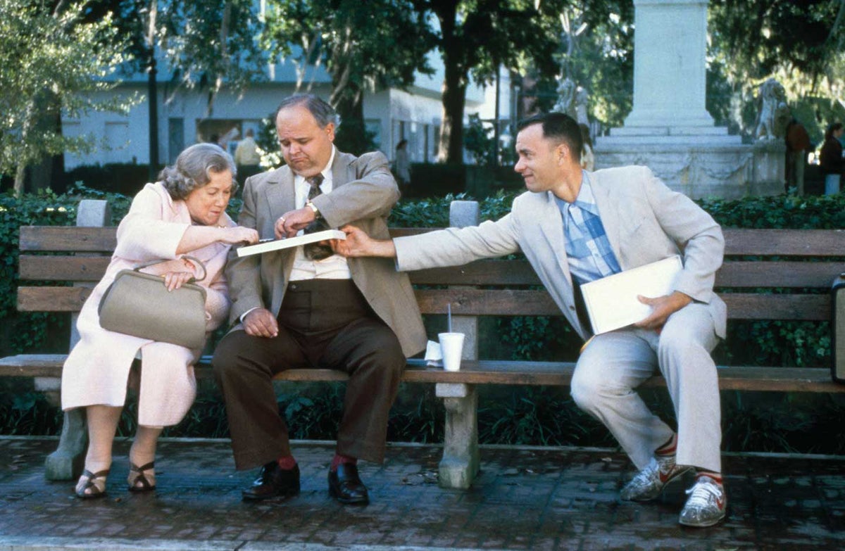 Escena de Forest Gump