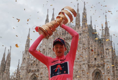 Tao Geoghegan Hart, campeón del Giro de Italia 2020