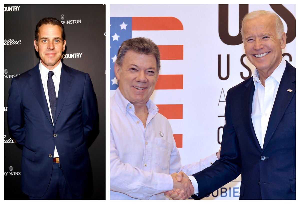 Hunter Biden - Santos y Joe Biden