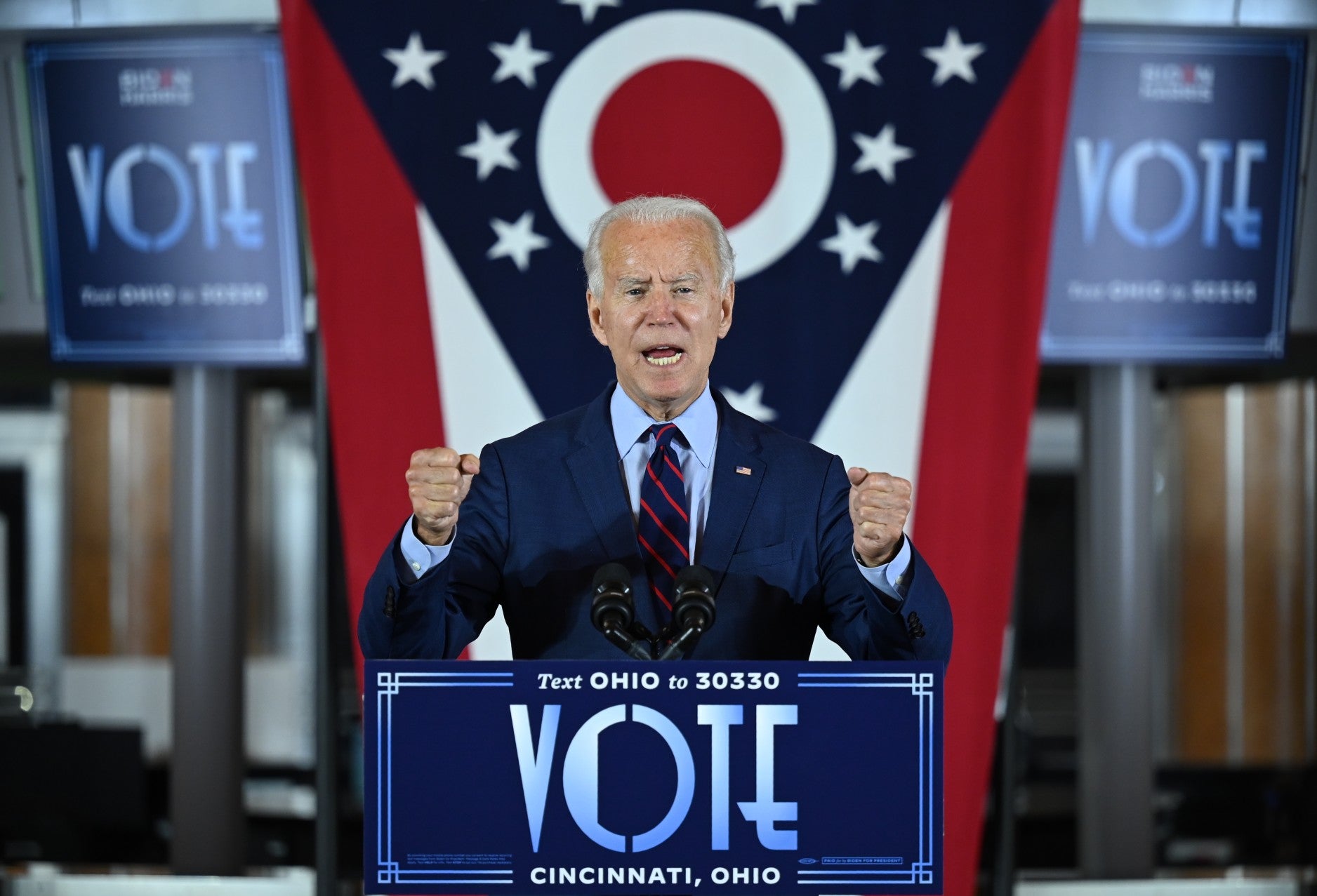 Joe Biden, candidato demócrata