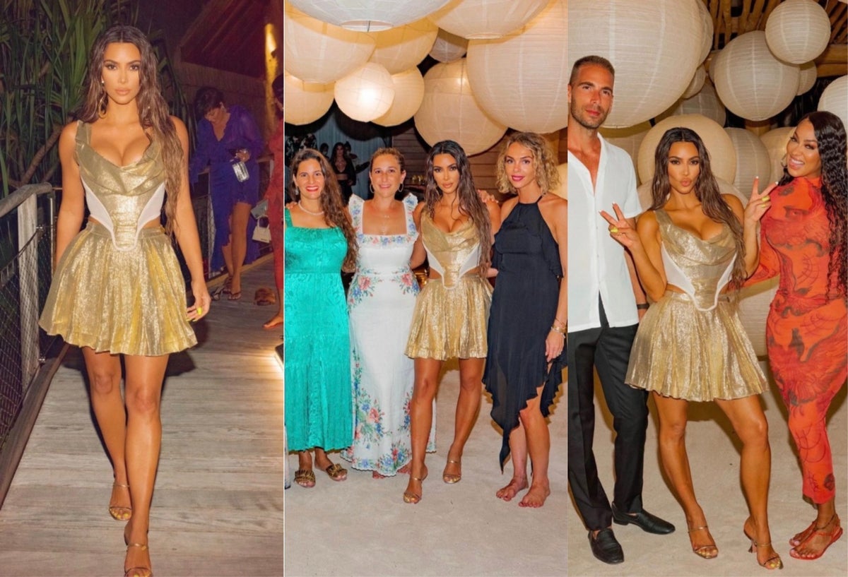 La fiesta de Kim Kardashian