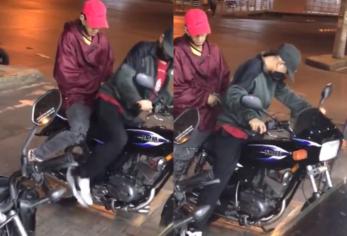 Ladrones armados no pudieron prender la moto que robaban en Cali