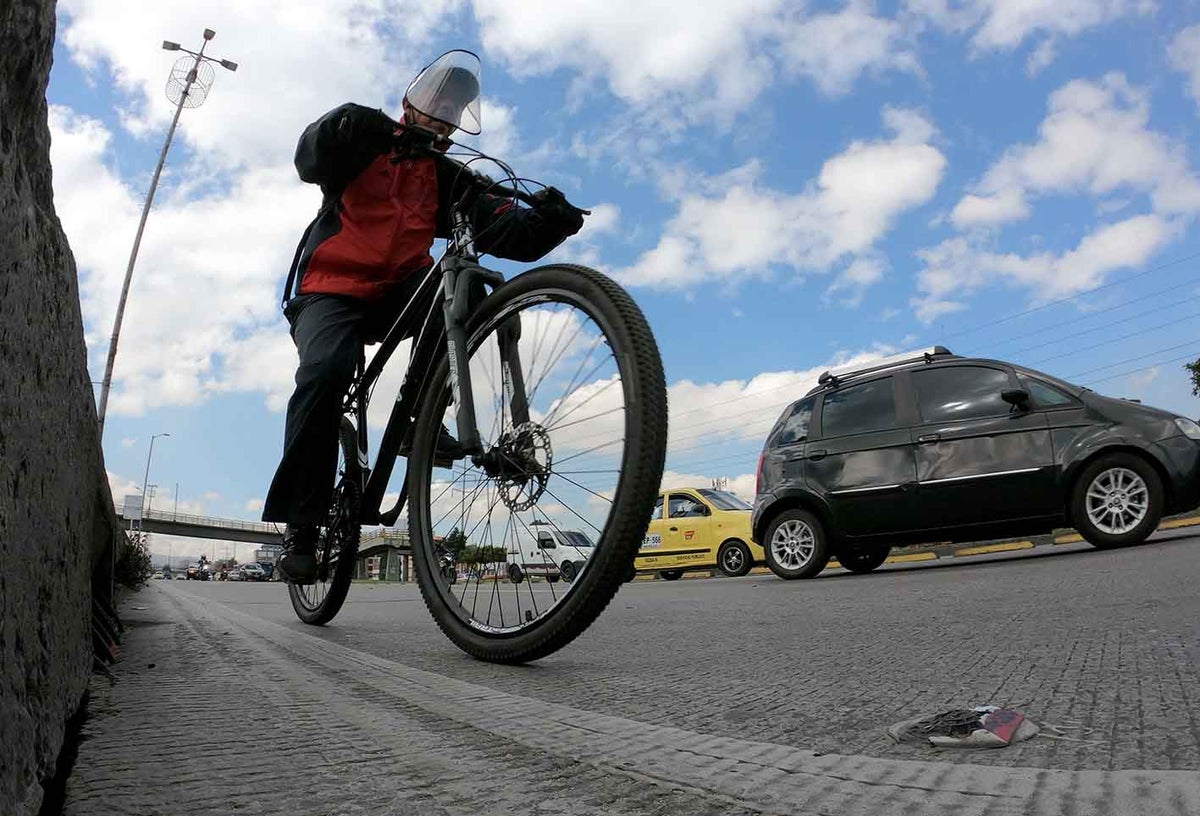 Las principales imprudencias de los ciclistas en las vías