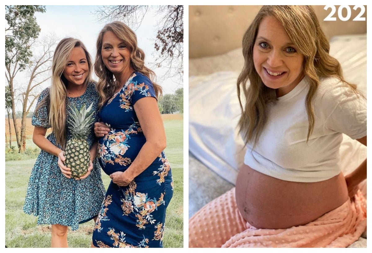 La mujer de 29 años no pudo quedar en embarazo, su mamá decidió ayudarla y se embarazó a los 51 años.