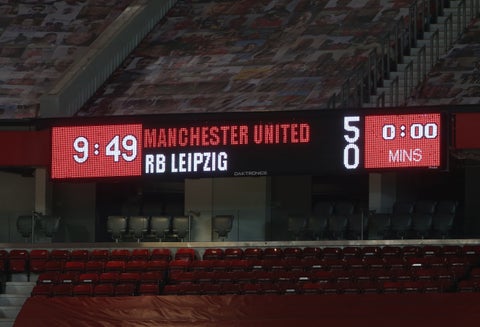 Manchester United Vs. Leipzig - Champions League