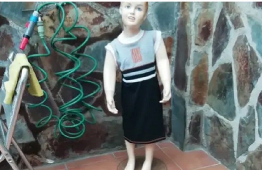 Maniquí de niña poseída