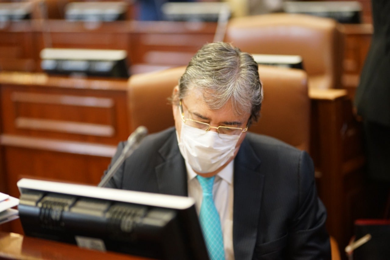 Debate de moción de censura a MinDefensa Carlos Holmes.