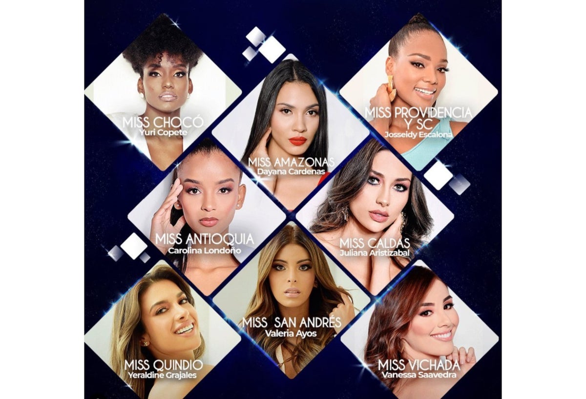 Candidatas de San Andrés y Providencia en Miss Universe Colombia