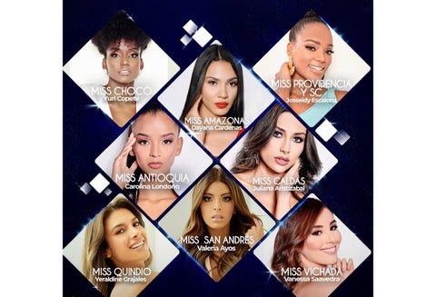 Candidatas de San Andrés y Providencia en Miss Universe Colombia