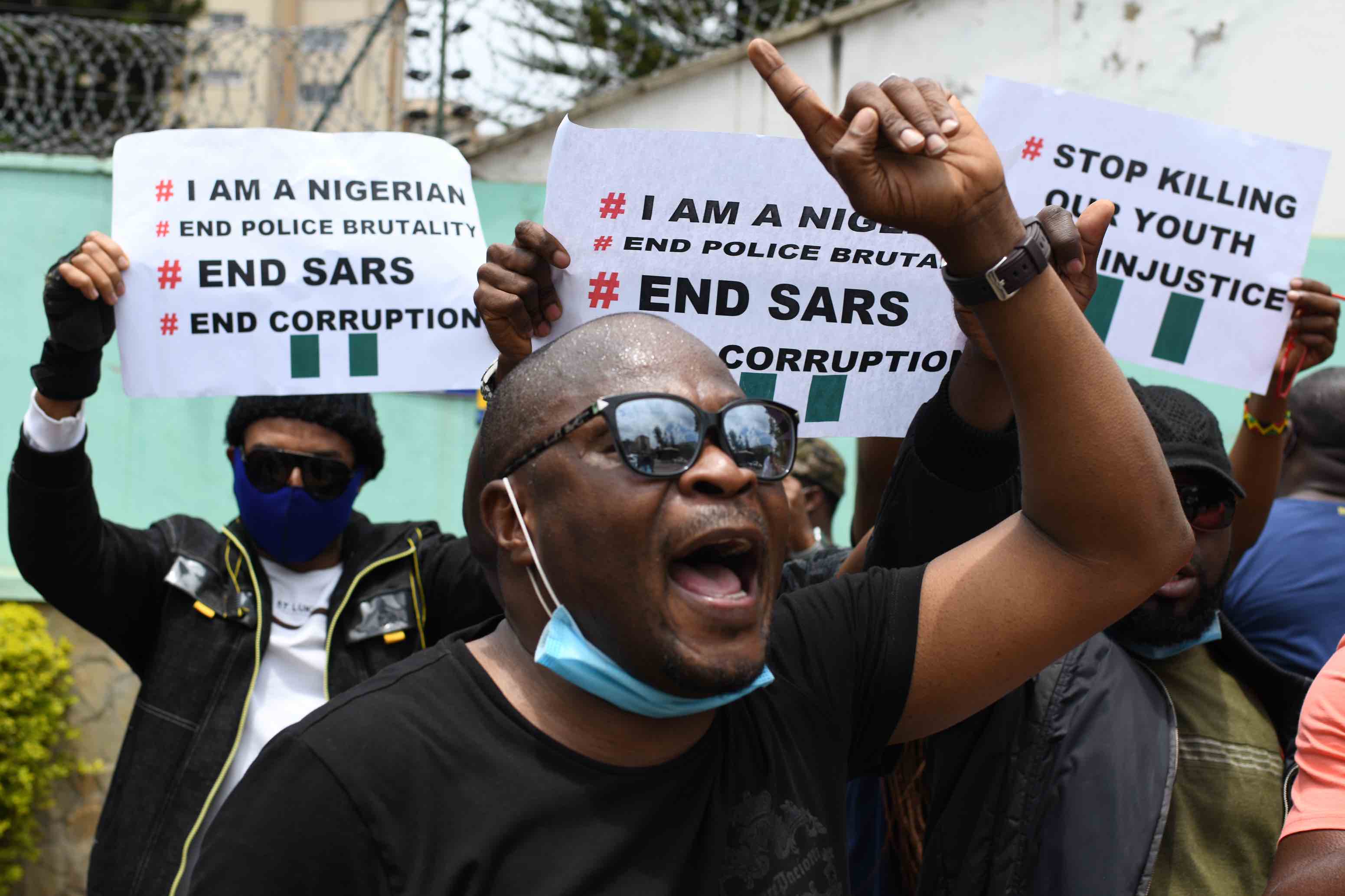 Protestas en Nigeria.
