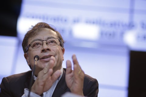 Gustavo Petro, senador de la República