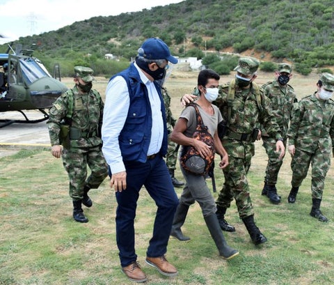Líder social rescatado en Norte de Santander
