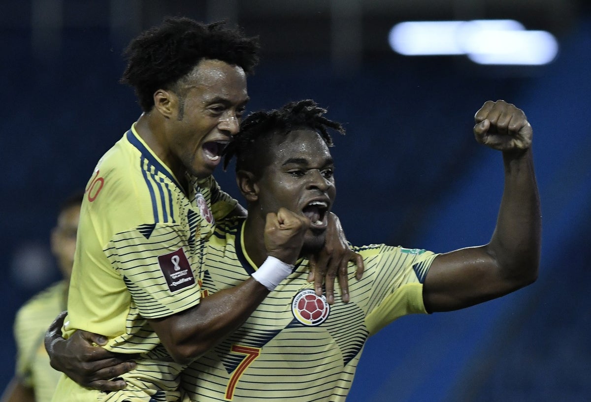 Selección Colombia - Duván Zapata - Juan Guillermo Cuadrado