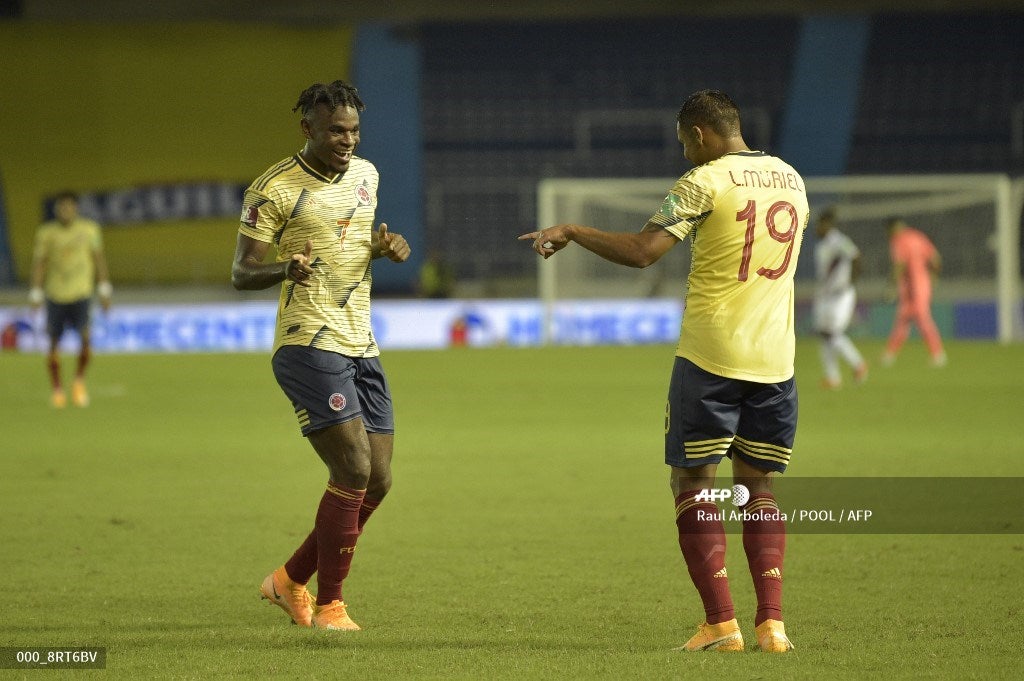 Selección Colombia: Duván Zapata y Luis Fernando Muriel