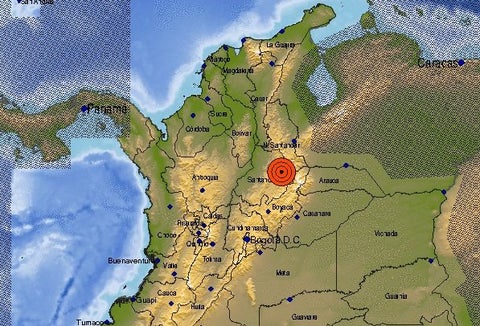 Temblor en Santander