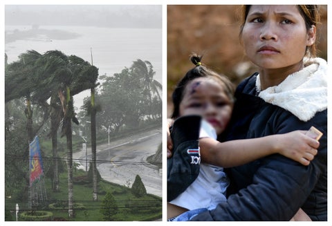 Tifón en Vietnam