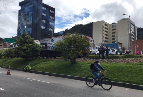 Tren arrolló a dos personas en Bogotá