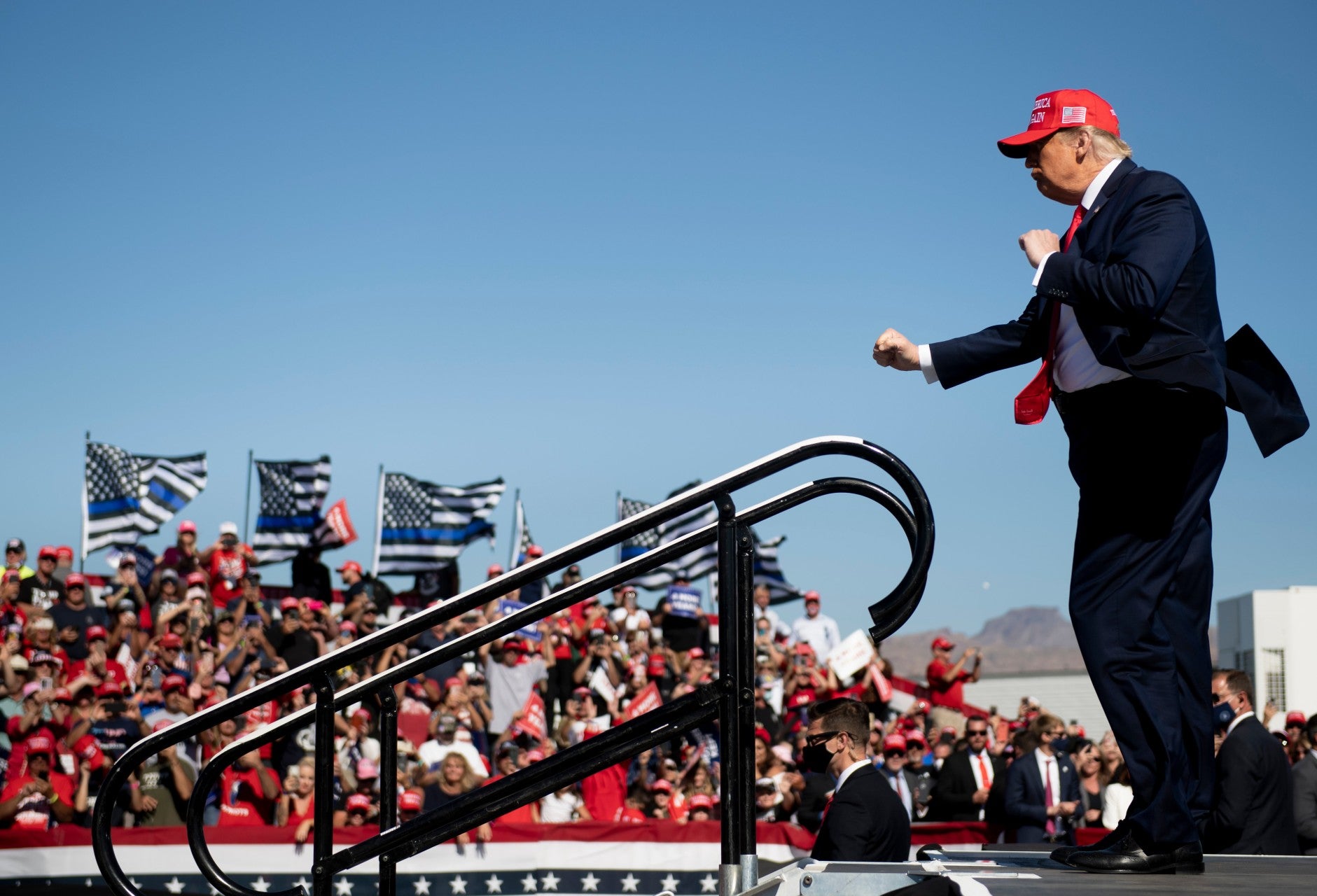 Donald Trump, en su segunda campaña presidencial