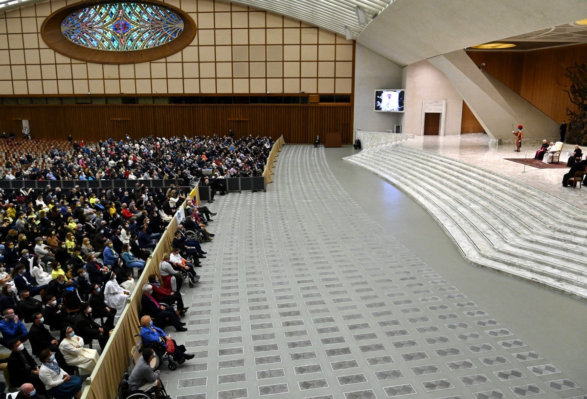 Audiencias del papa Francisco en medio de pandemia