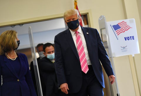 Trump votó elecciones Estados Unidos