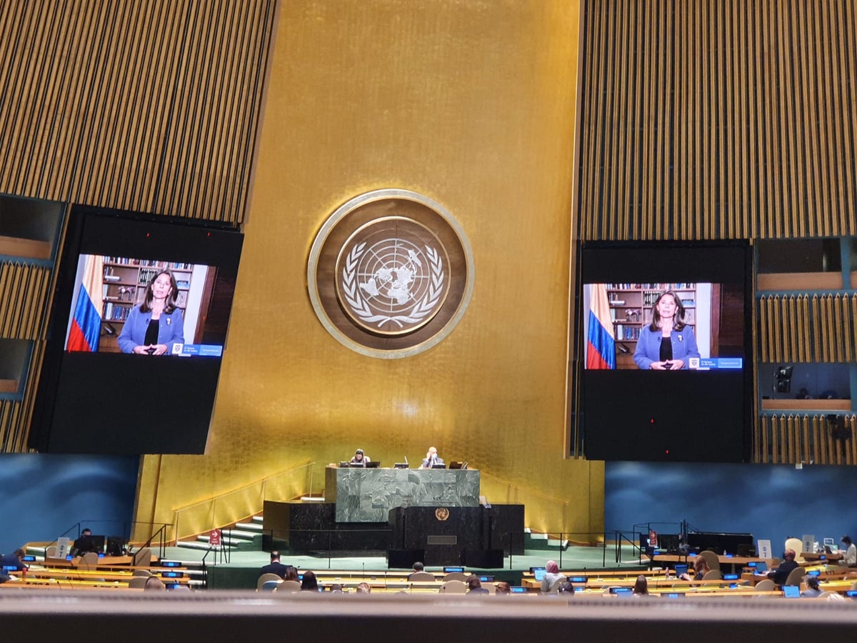 Vicepresidenta Marta Lucía Ramírez, ante la ONU