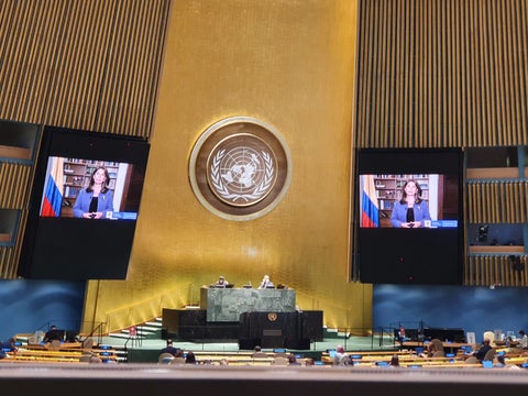 Vicepresidenta Marta Lucía Ramírez, ante la ONU