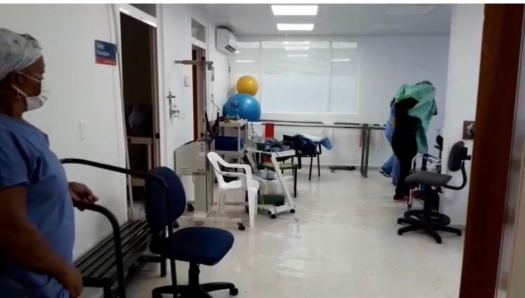 hospital Claren Lynd Newball de la isla de San Andrés se inunda octubre 2020