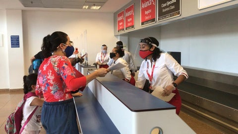 Reactivación de operaciones en el aeropuerto de Riohacha.