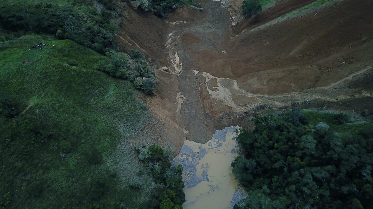 Movimiento en masa en Yarumal, Antioquia