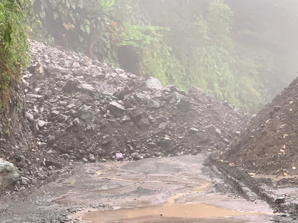 Deslizamiento vía Risaralda- Chocó