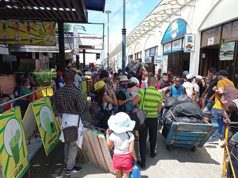 Así se veía el muelle turístico de Buenaventura