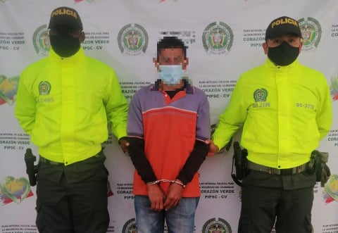 Alias Pacho, fue capturado en el municipio de San Lorenzo