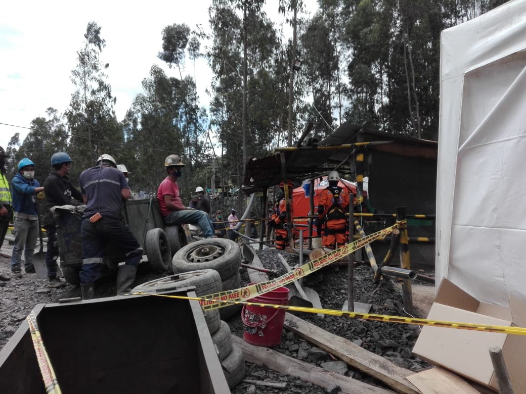 Tuta, Boyacá, mineros, rescate