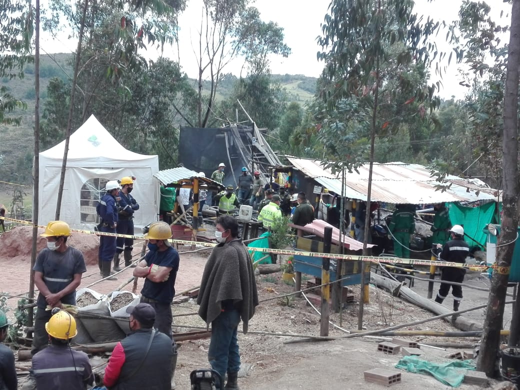 Tuta, Boyacá, mineros, rescate