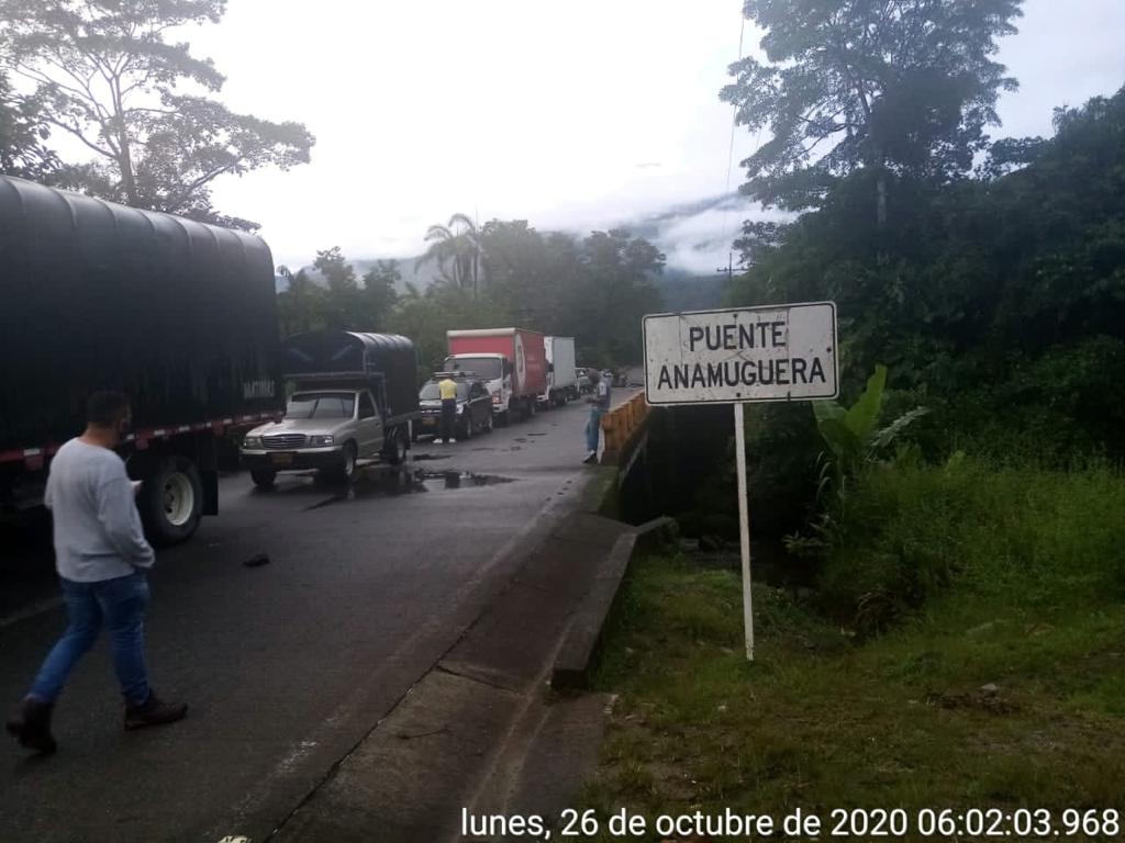 Cierre vía Panamericana