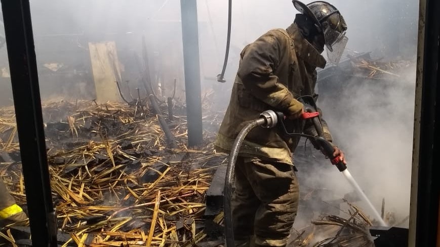 Se prendió en llamas un restaurante en el barrio Crespo de Cartagena