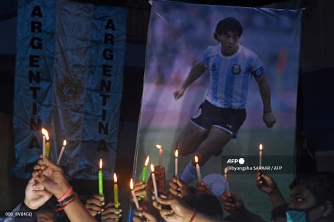 Velorio de Diego Maradona