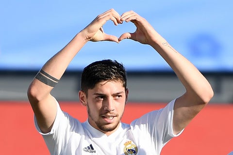 Federico Valverde, jugador del Real Madrid