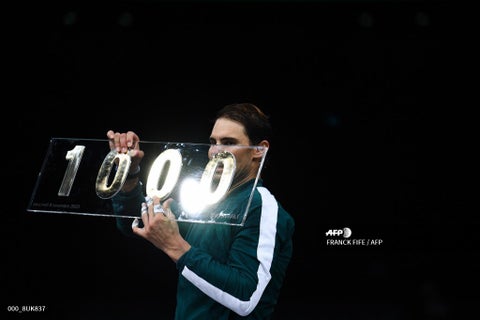 Rafael Nadal, triunfo 1000 en París