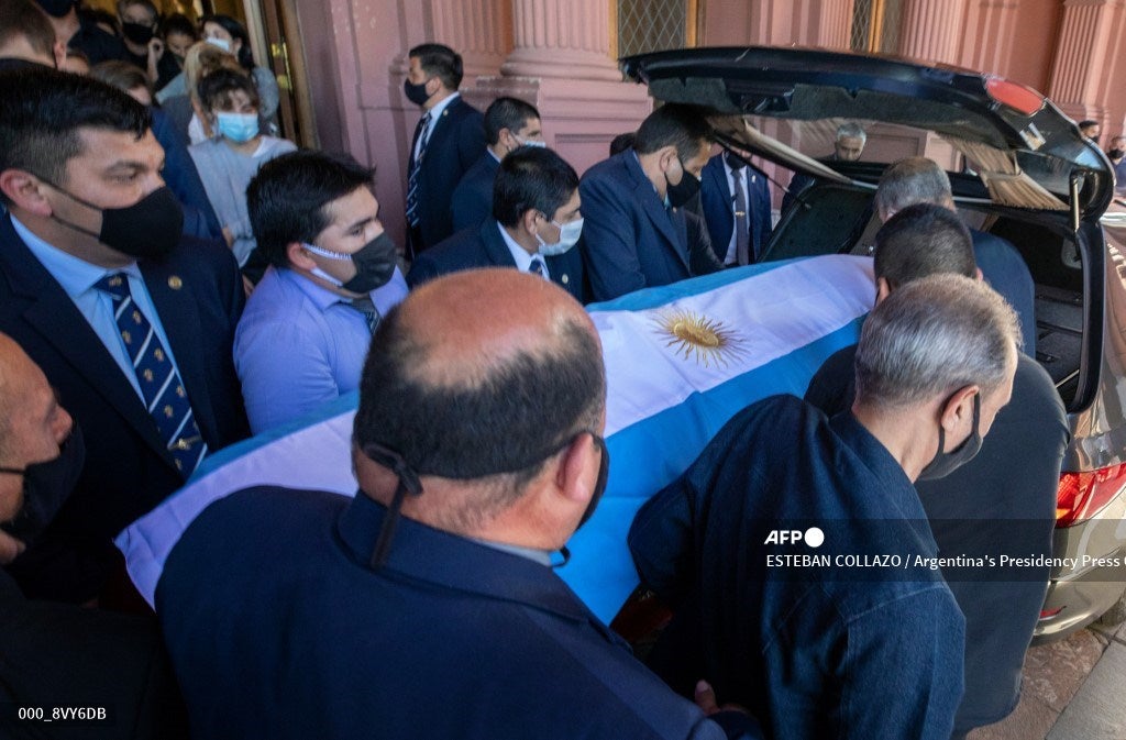 Muerte de Diego Maradona