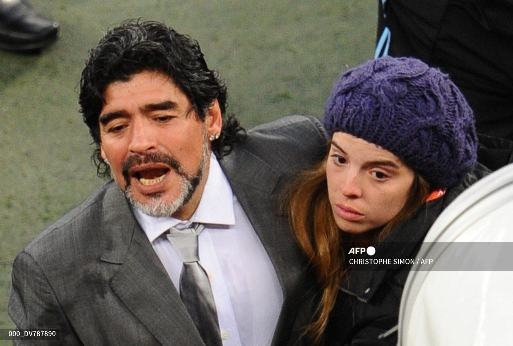 Diego y Dalma Maradona