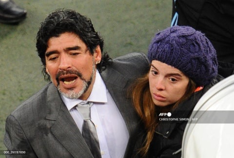 Diego y Dalma Maradona