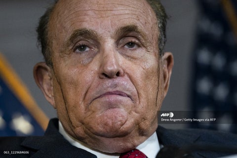 Rudy Giuliani, abogado de Donald Trump